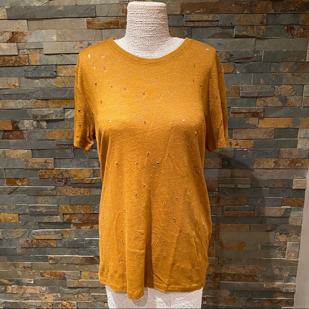IRO Clay Tee. Light Brown. Sz. M NWT